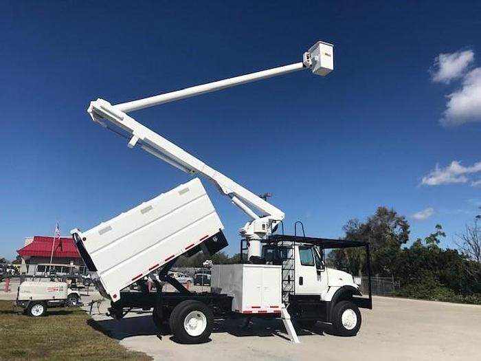 Used 2006 International 7300 Altec LRV-58 63ft Forestry Bucket Truck - C89011