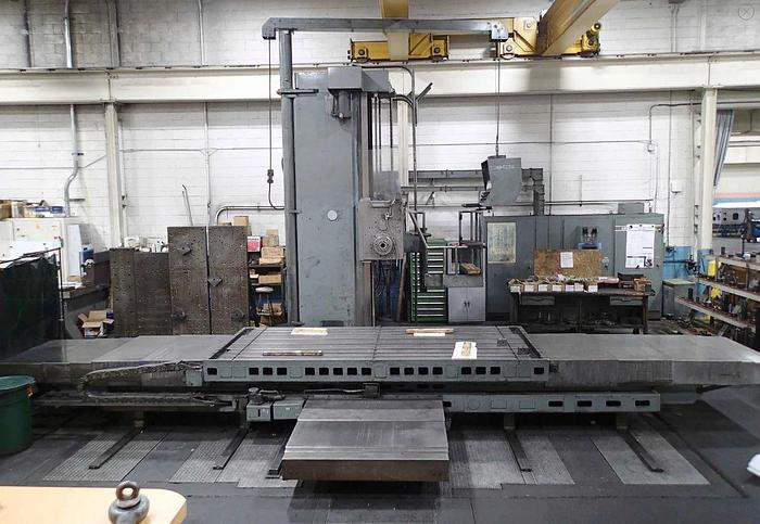 Used GIDDINGS & LEWIS BORING MILL MODEL 70-H6-T