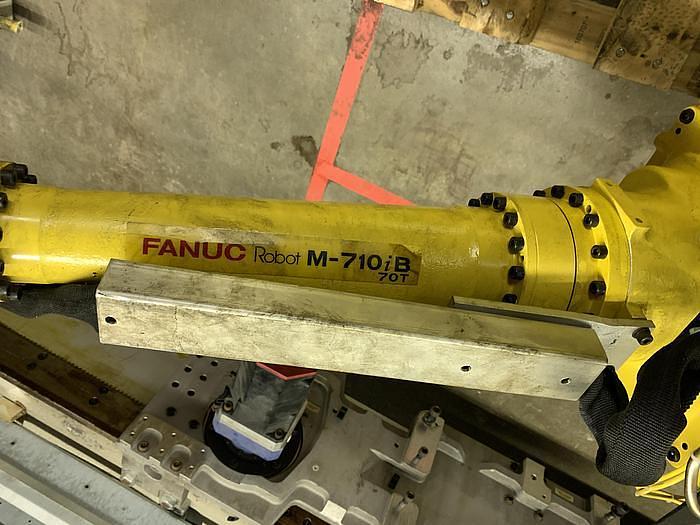Used 2 - FANUC  M710iB/70T GANTRY ROBOT SYSTEMS 10,200 MM TRAVEL X 8' TALL RJ3iB CONTROLLER