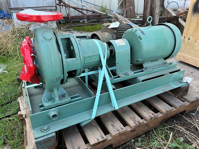 Used Pump, Centrif, 7.5 HP, 3" In / 2.5" Out, TACO, FE Series #C744913