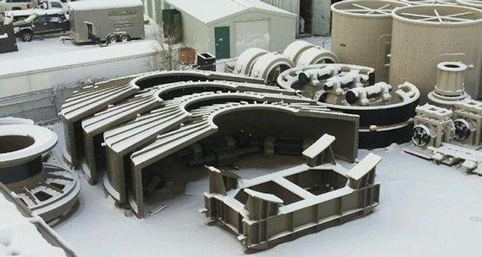 Used Mill, SAG, 32' x 12', Hardinge-Koppers, 6800 HP Dual Drive #D744636