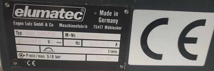 Gebraucht Aluminiumsäge Elumatec MGS 105