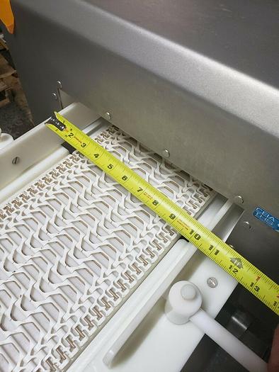 Used Ceia T/MS21 Metal Detector Food grade SS 120vv 10"x3" usable opening