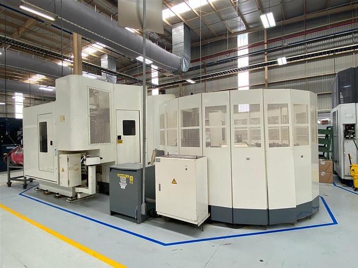 Used 2006 Kitamura Mycenter HX-400iF w/ 8 Pallet Pool