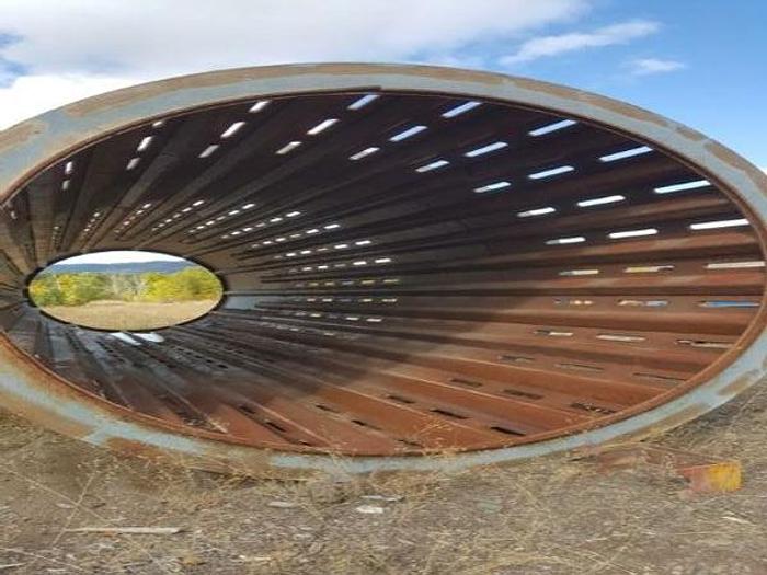 Used 12' x 80' FULGHUM DRUM DEBARKER