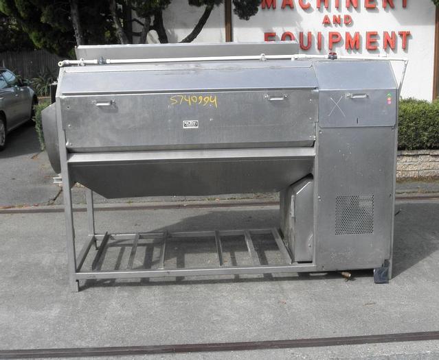 Used Peeler, Ron Bichel, S/st, Abrasive, 28" x 70", Screw, #S740994