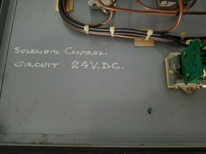 Used Electronic Control Box with relays and other micro switches