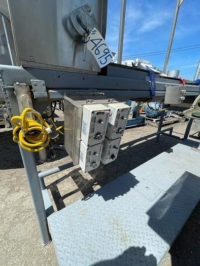 Used Stainless Steel Picking -Sorting Vibratory Table