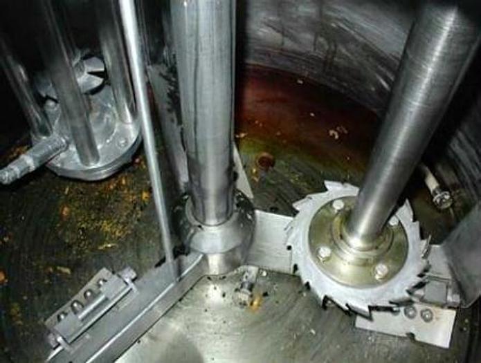 Used 100 GALLON ROSS TYPE VERSAMIX – S/S – VACUUM – JACKETED