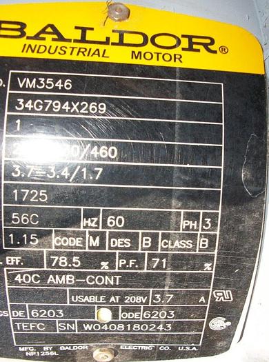 Used Pump, Positive, APV, Mdl 3RU, S/st, 1 HP, 1.5" #S741124