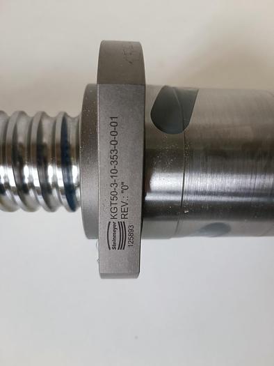 Geschliffener Präzisions Kugelgewindetrieb, D50x10, 591mm, Steinmeyer, neu