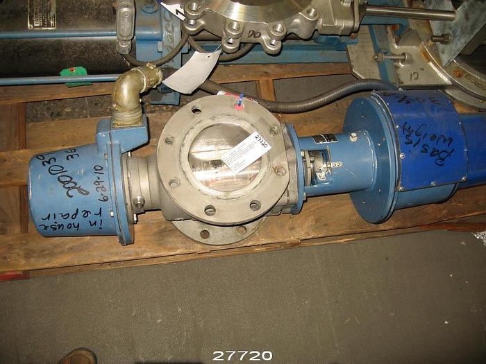 Used Dezurik  6" Dezurik Basis Weight Valve, 316  Body, Plug And Seat, Plug Face Am, Maximum Temperature 450F, 275 Cwp, Figure 771 #27720