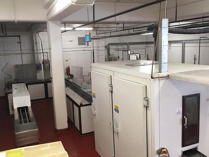 Used Hacos Chocolate Shell Moulding Line