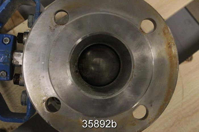 Used Neles Jamesbury 3" Ball Control Valve, 7150 36 3600 MTT1 #35892
