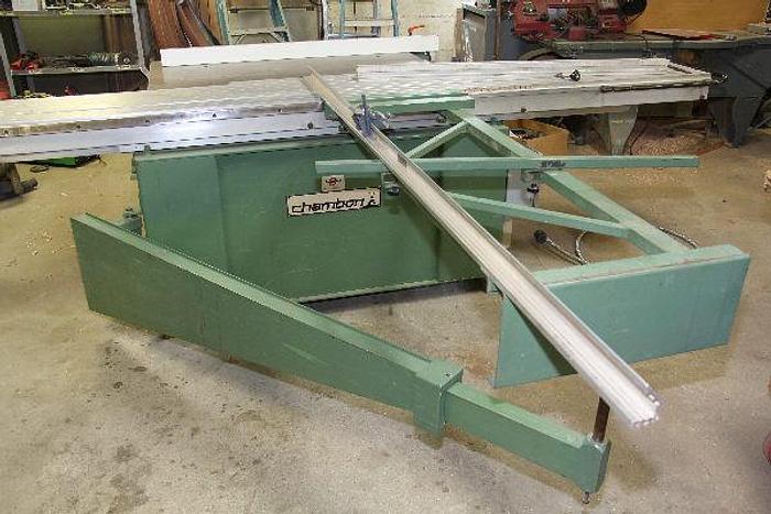 Used CHAMBON SCF-284-285 SLIDING TABLE SAW