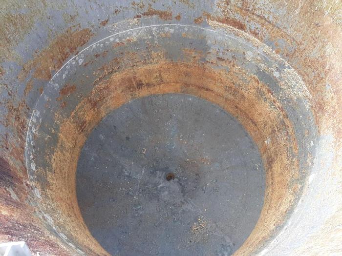 Used Tank, 750 Gallon, 304 S/st, 60" x 60", OT/DB #S743562