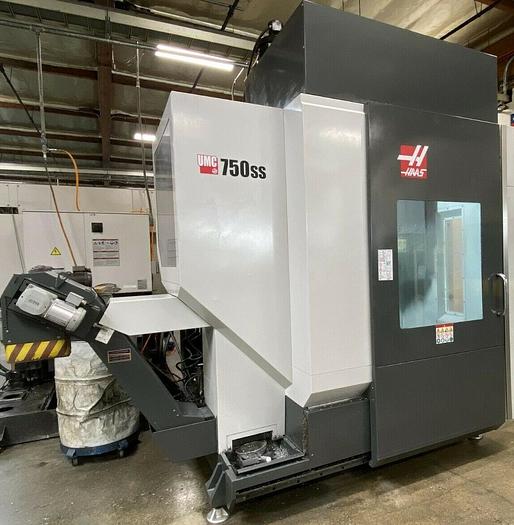 Used 2016 HAAS UMC_750SS 5-Axis CNC Vertical Machining Centert
