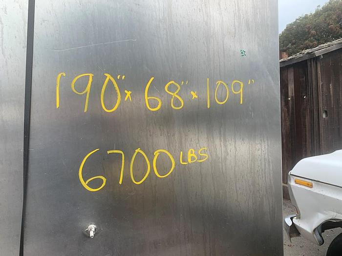 Used Tank, 3,000 Gallon, S/st, Jkt, Agit, Horiz, 3-Compartment #C743866