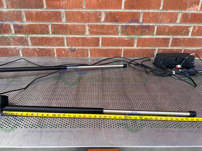 Used Linak CB14P-02-0T-24 Actuator Control Box w/ Linak LA28.1SRM-450-24-001 Actuator