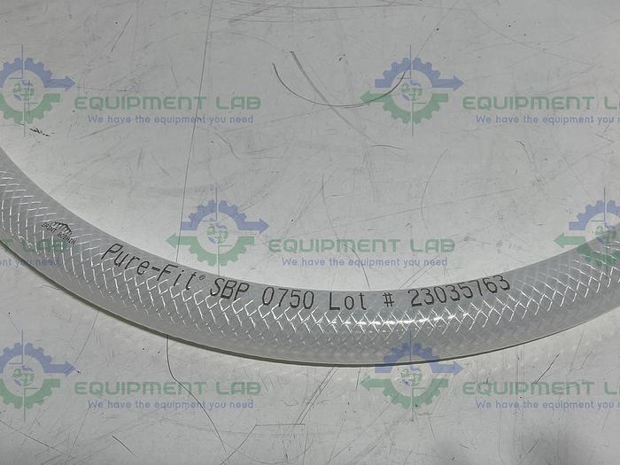Used Saint Gobain  23035763 Pure Fit 96" Hose w/ 1" Sanitary Fitting 90 PSI at 20°C