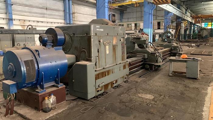 Used 2001 Kramatorsk 1A665 (1600x8000) Heavy duty Lathe