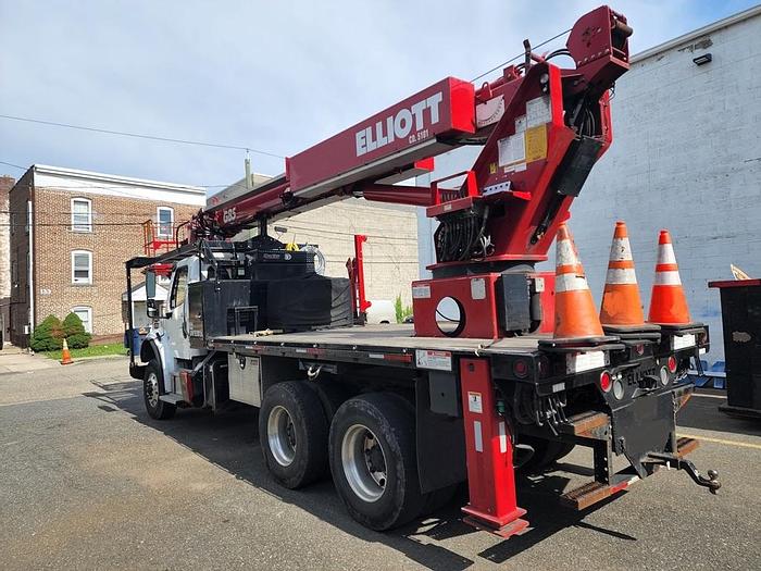 Used 2017 Elliott G85R Sign Crane on 2017 Freightliner M2-106 6x4 Reg Cab Flatbed Truck - MB7599