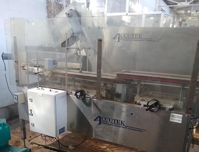 Used Accutek 50-BOA bulk bottle unscrambler