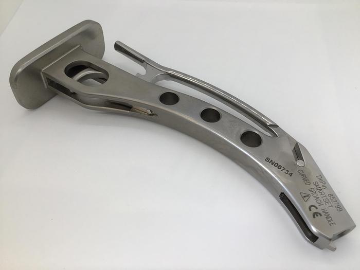 Used Depuy Smartset Curved Broach Handle 852799