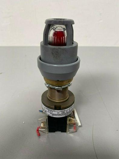 Used Allen-Bradley 800H-QPT24 Series C Illuminated Push Button Switch 24V