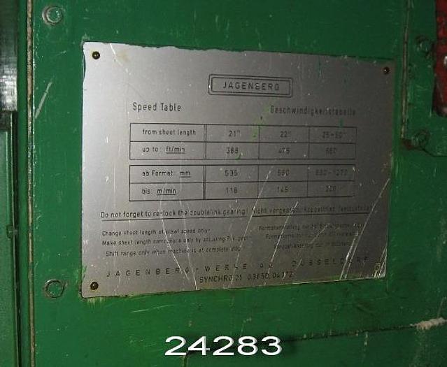 Used 1987 JAGENBERG #24283