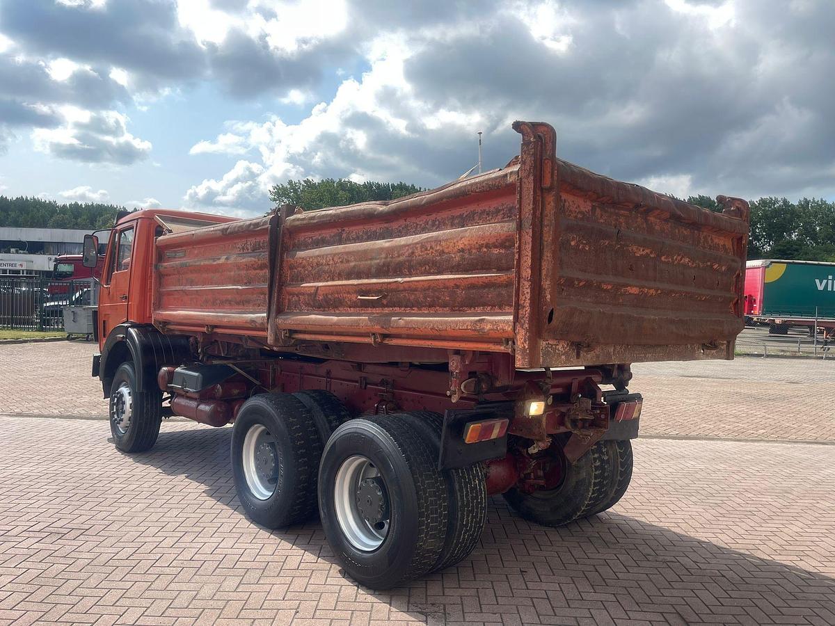 Used 1986 MERCEDES BENZ SK 2635 6x4 kipper full steel V8 ZF-bak