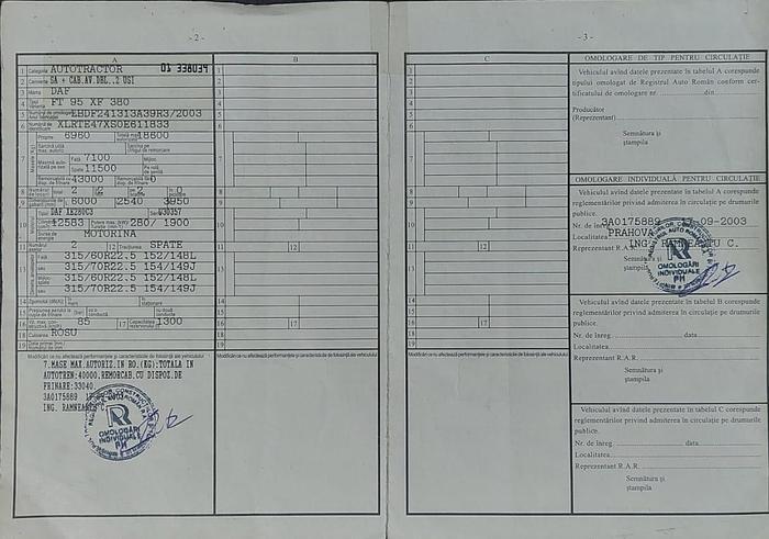 Gebruikt 2003 DAF 95 XF 380 AUTOMATIK