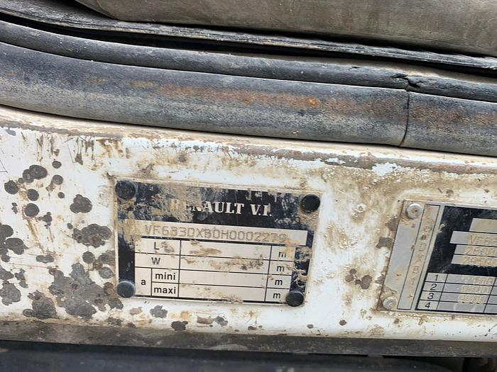 Gebruikt 1999 RENAULT KERAX 300 6x4, eur 2 , full steel