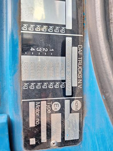 Gebruikt 2007 DAF 85.430 CF , eur 3 /4 , manual gear