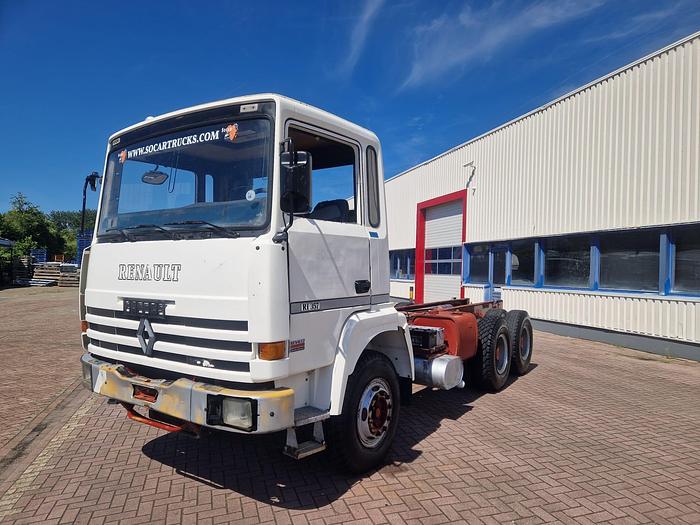 Used 1991 Renault R385 / R357 6x4 chassis full steel