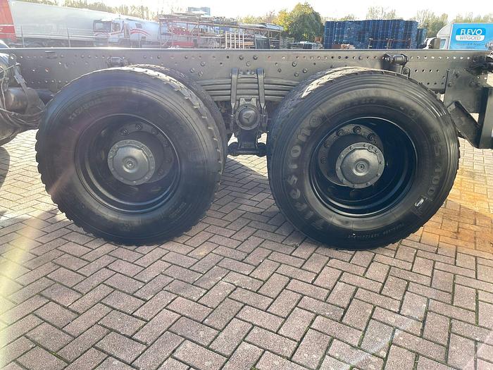 Used 1999 Mercedes Actros 4140 8x4 chassis /full steel/ 13 tons axel /manual gear