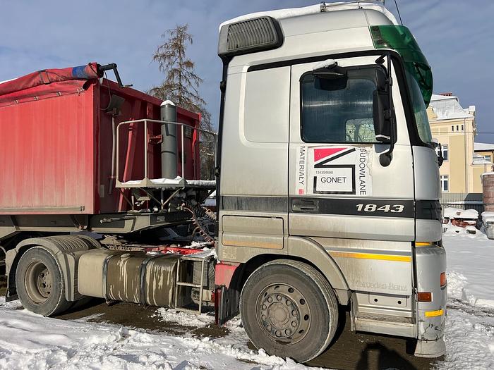 Used 2001 MERCEDES BENZ 1843 , 3 pedals , EPS , origenal 600.000 km