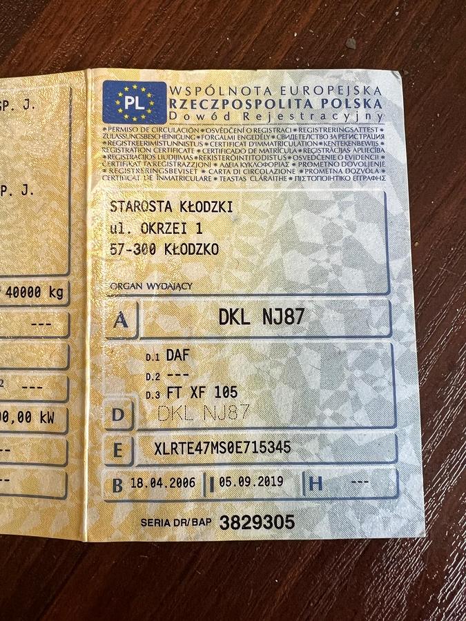 Used 2007 DAF 105.410 eur 5 automatic