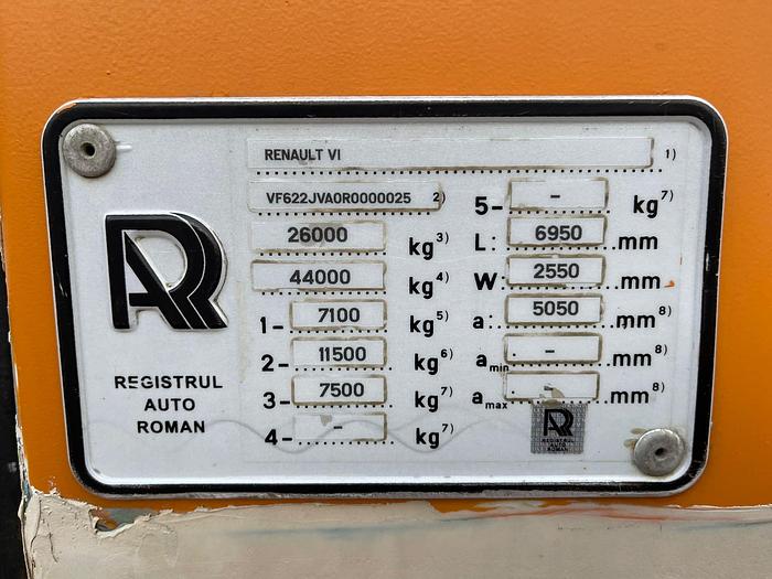 Used 1999 RENAULT PREMIUM 385 6X2 EUR2 10 tyres