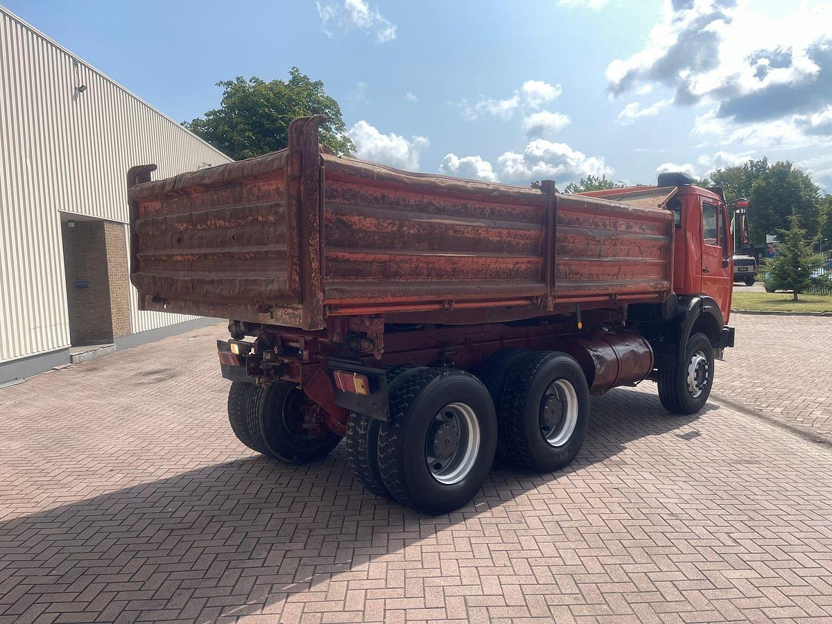 Used 1986 MERCEDES BENZ SK 2635 6x4 kipper full steel V8 ZF-bak