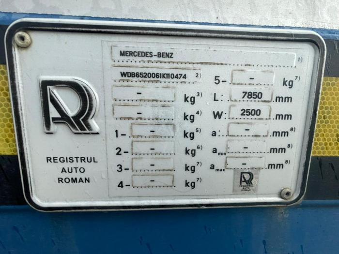 Gebruikt 1995 Mercedes Benz 1824 4x2 full spring