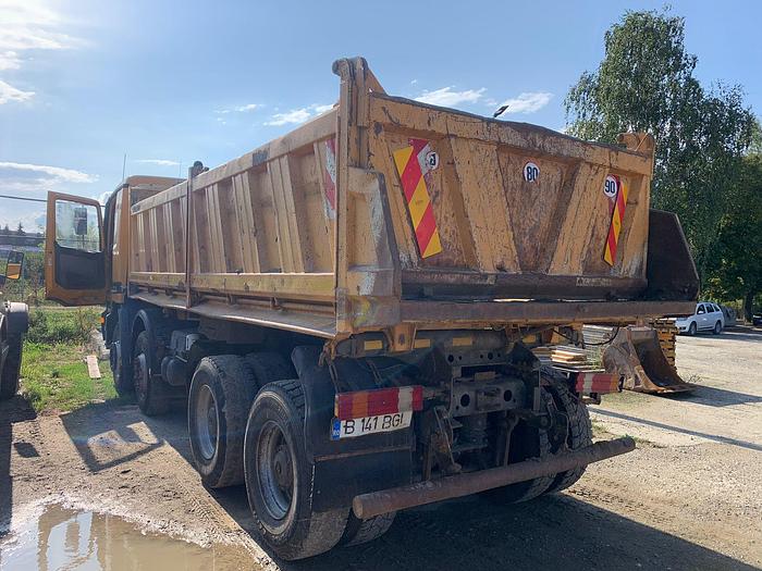 Gebruikt 2002 MERCEDES BENZ ACTROS 4143 8x4 , manual gear , big axels