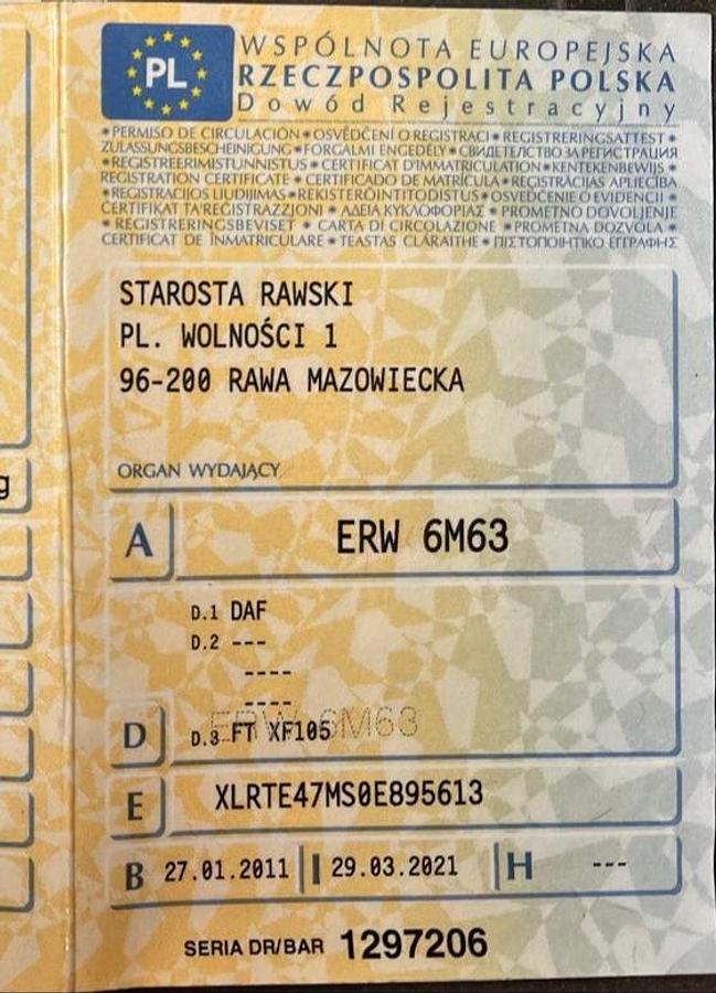 Used 2011 DAF  XF105.460 , eur5 , manual gear