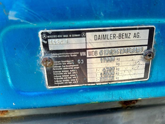 Used 1992 MERCEDES  SK 1625 V8 CILINDER