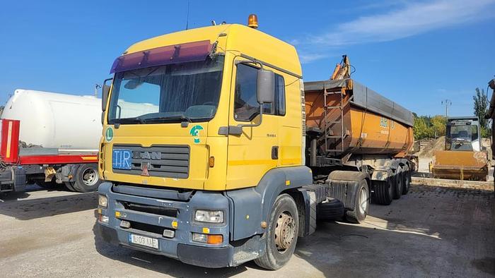 Gebruikt 2000 MAN TGA 410 , manual gear , eur 2