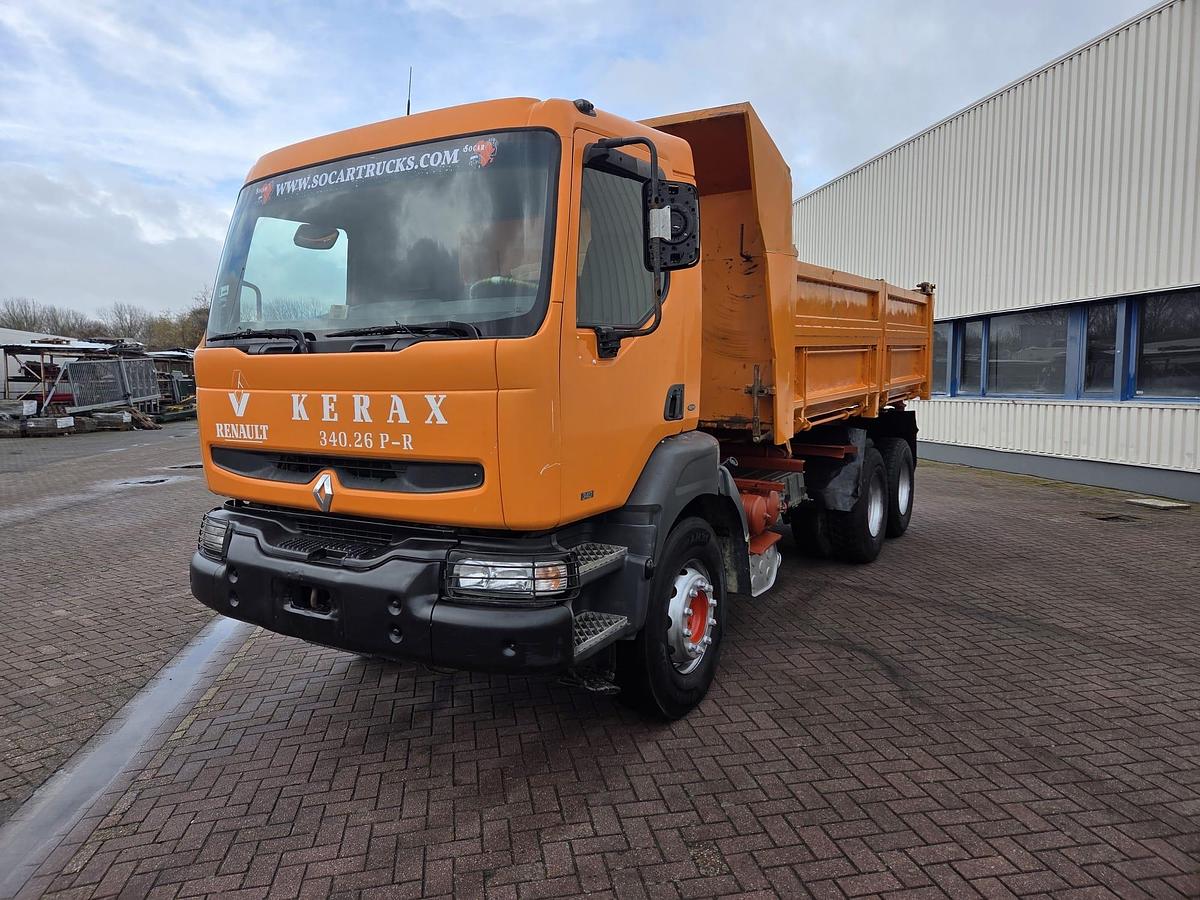Used 1997 RENAULT KERAX 340 6x4 eur2