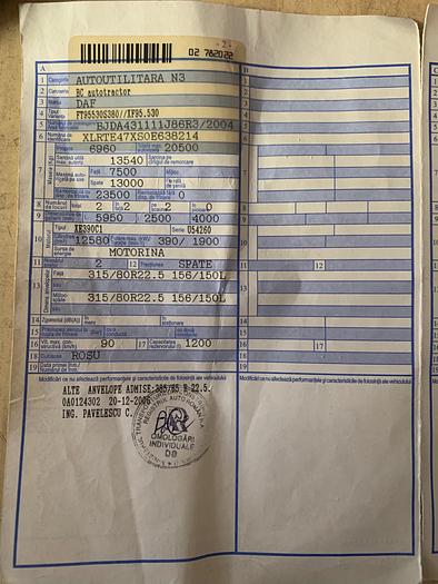 Gebruikt 2004 DAF 95.480 manual eur 4