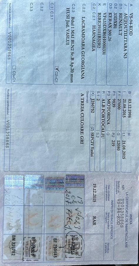 Used 1998 RENAULT  KERAX 300.26 6x4 kipper