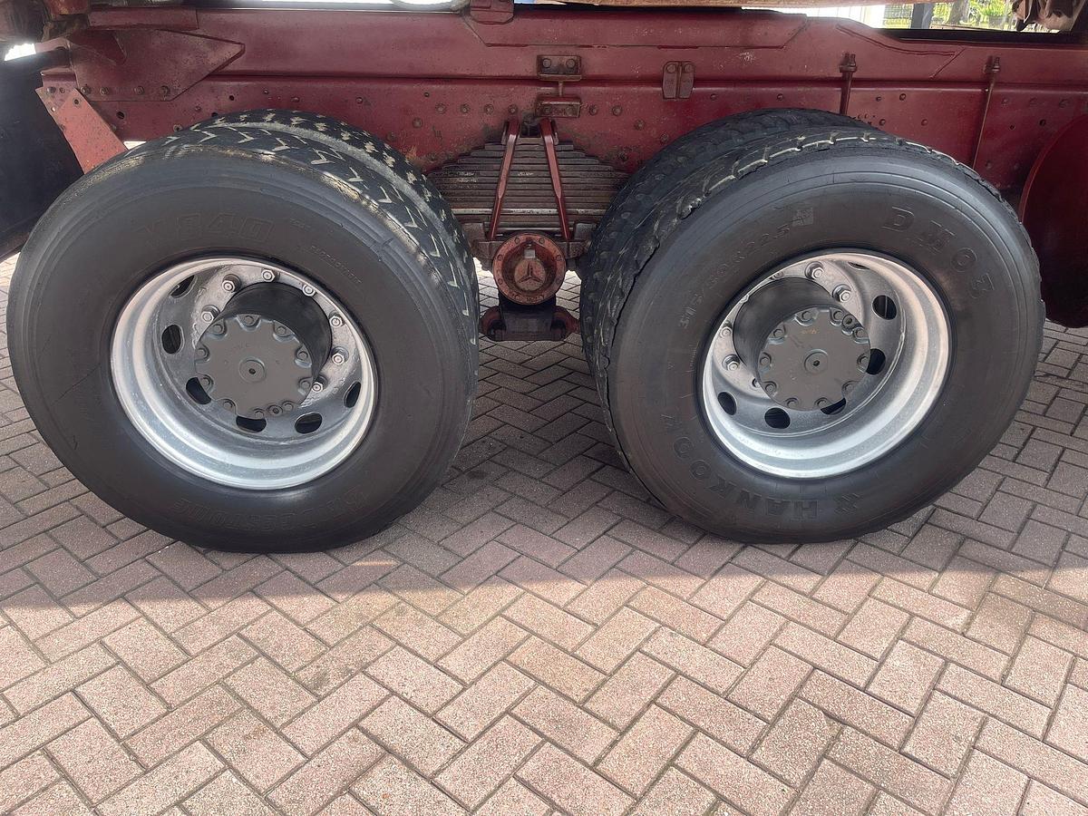 Used 1986 MERCEDES BENZ SK 2635 6x4 kipper full steel V8 ZF-bak