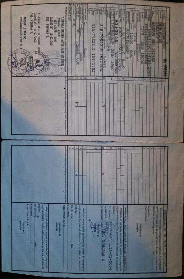Used 2004 Renault Magnum 480, mack engine